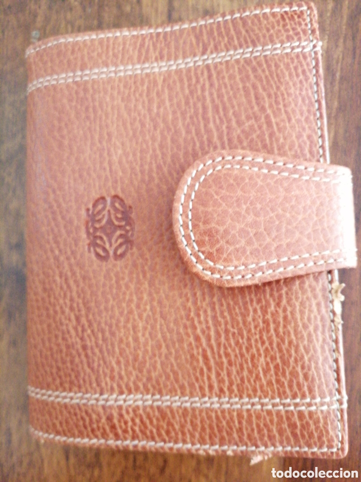 Antig&uuml;edades: Cartera Loewe piel ubrique - Foto 1