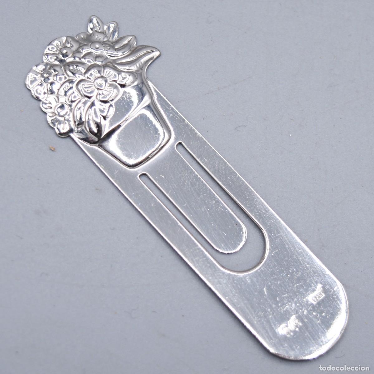 Antig&uuml;edades: Marcap&aacute;ginas de plata - Foto 4