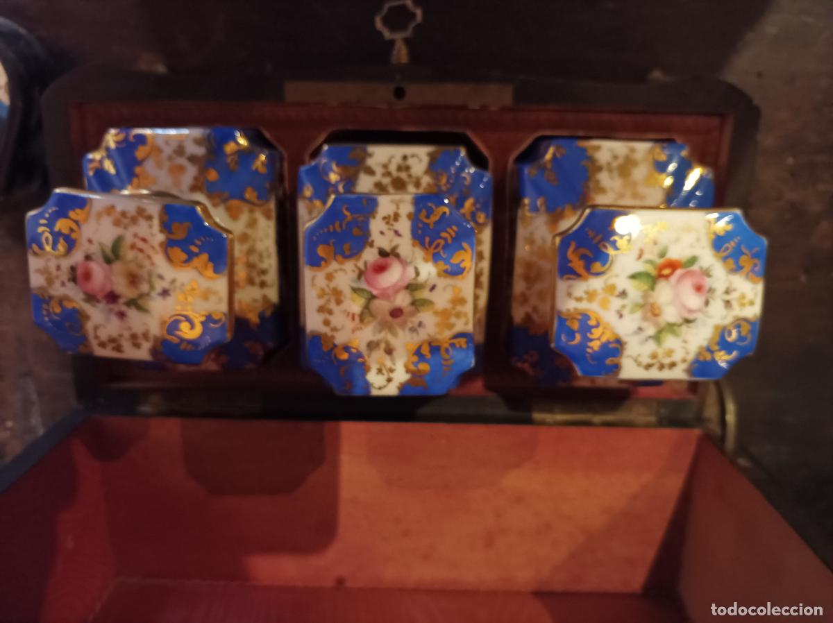 Antig&uuml;edades: Porcelana de Paris. del S XIX - Foto 19