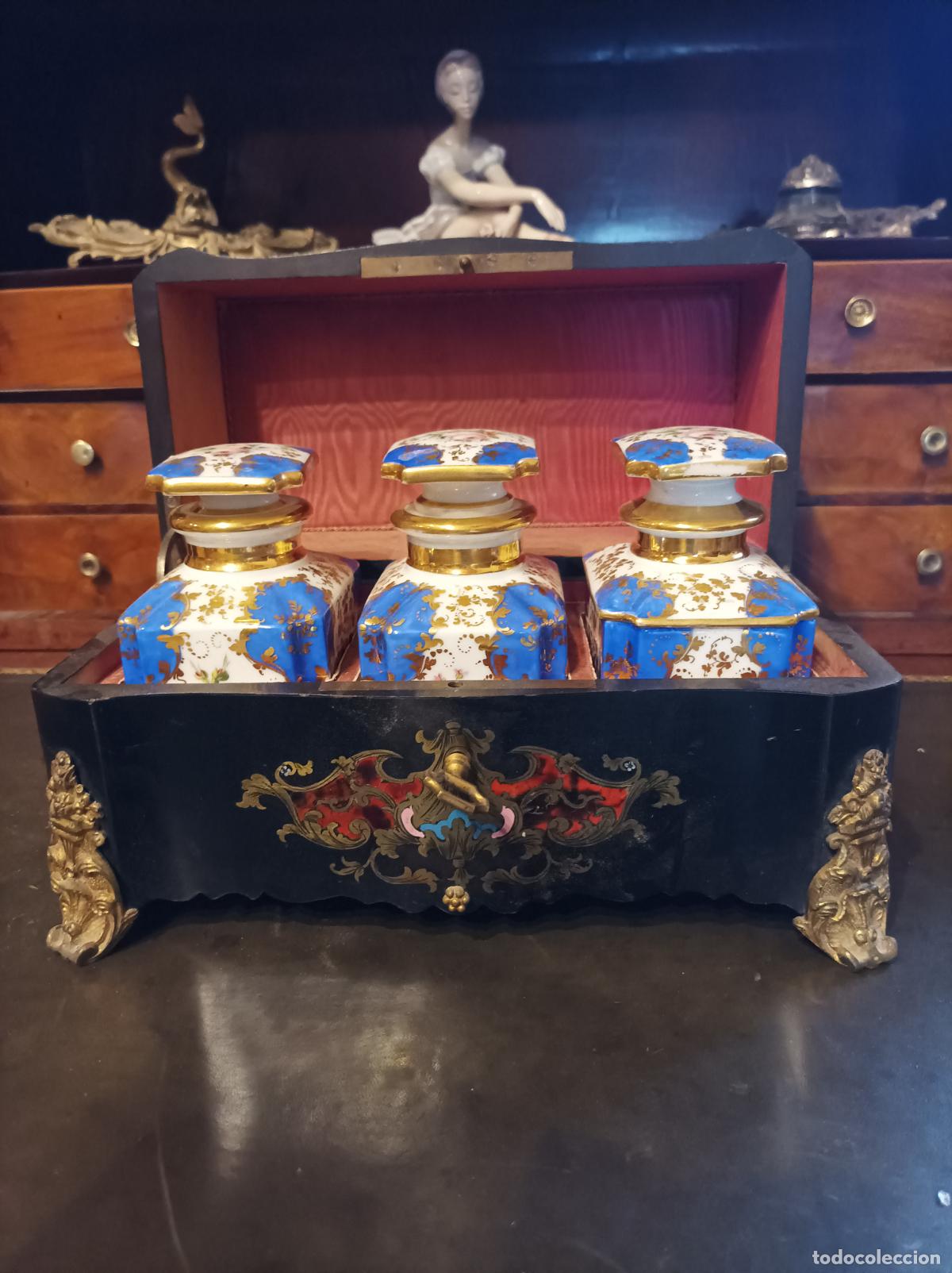 Antig&uuml;edades: Porcelana de Paris. del S XIX - Foto 1