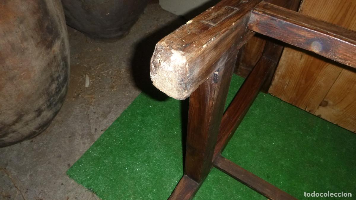 Antig&uuml;edades: ANTIGUA MESA TOCINERA - Foto 5