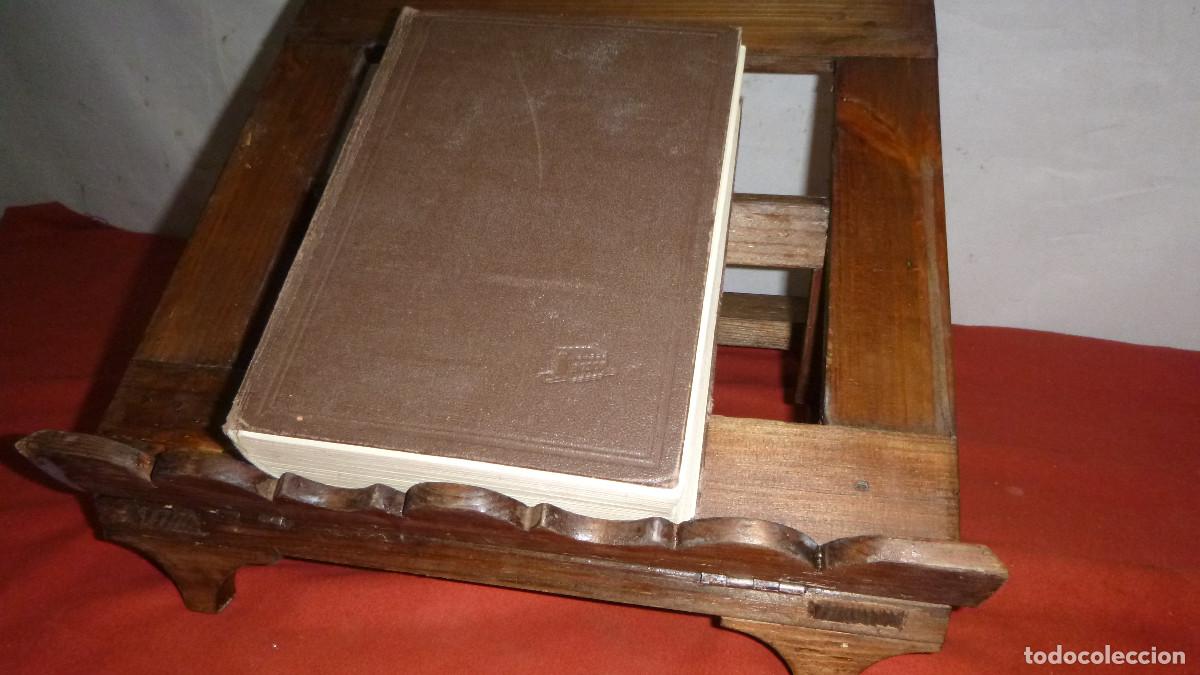 Antig&uuml;edades: ANTIGUO ATRIL DE MESA - Foto 6
