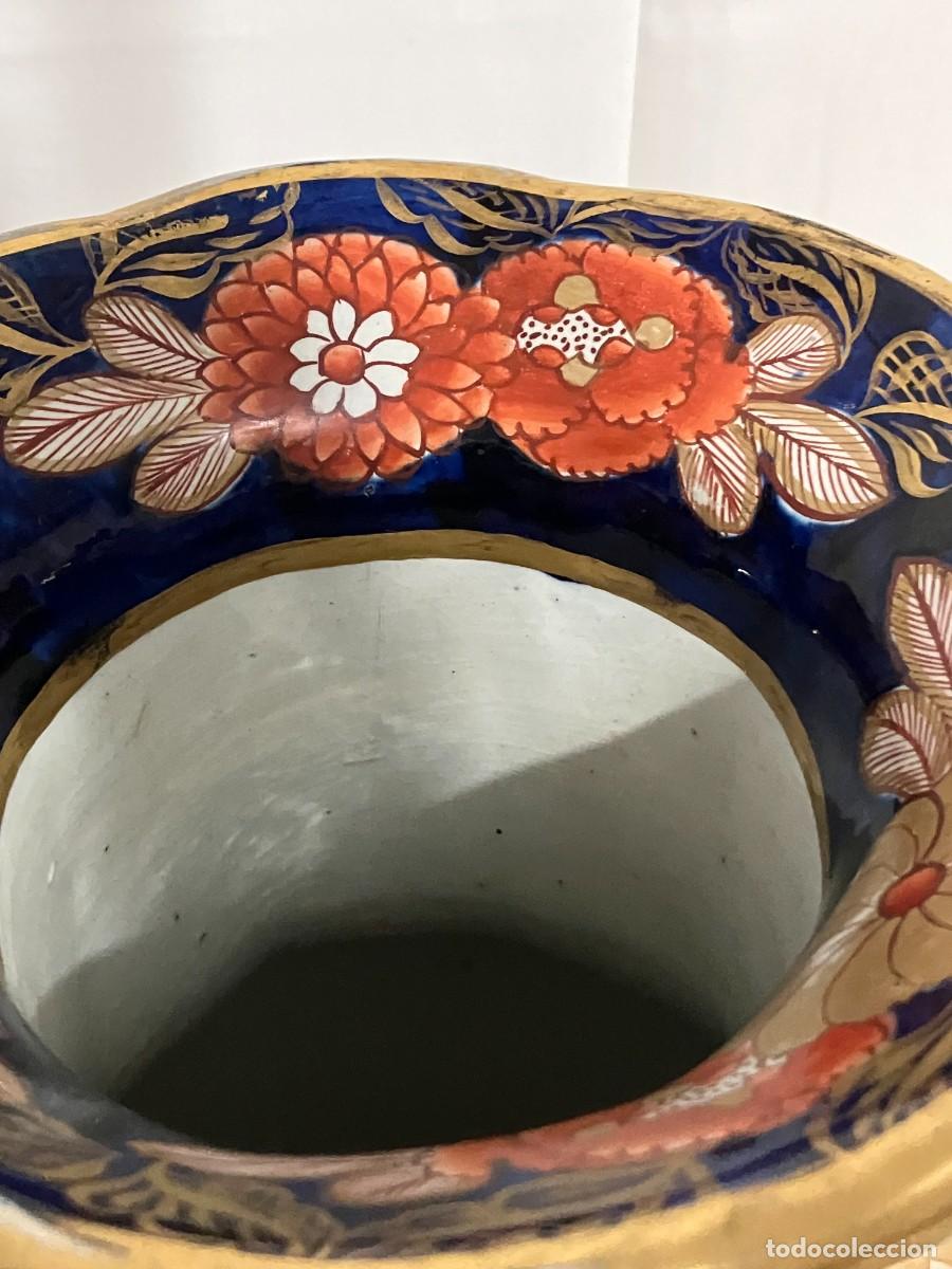 Antig&uuml;edades: Antiguo Jarr&oacute;n Porcelana Oriental - Foto 4