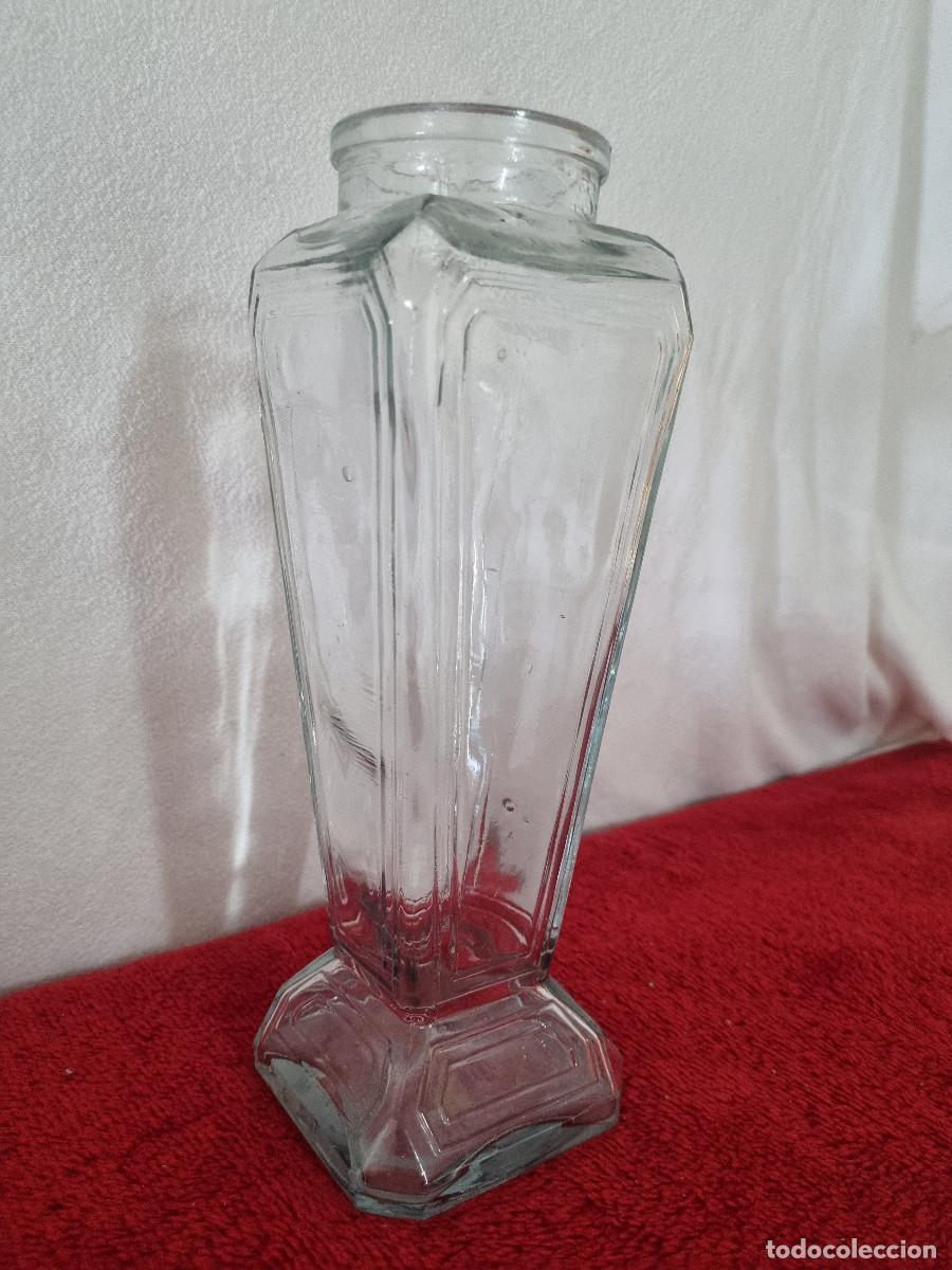 Antig&uuml;edades: JARRON VIDRIO DE 36 CM - Foto 2