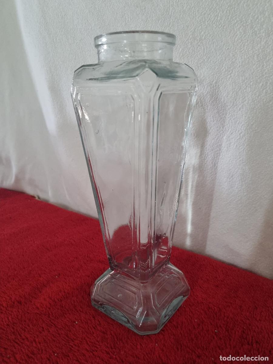 Antig&uuml;edades: JARRON VIDRIO DE 36 CM - Foto 3