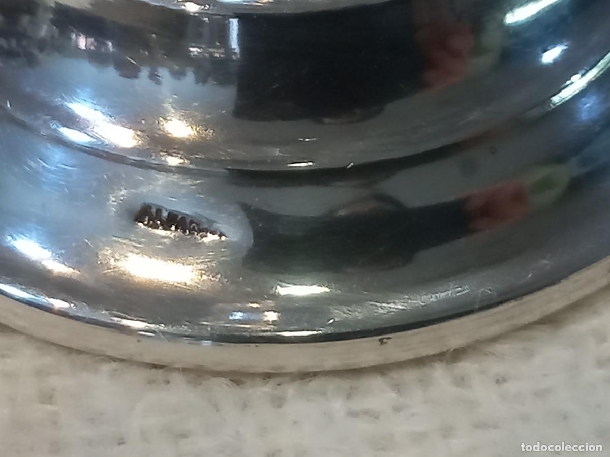 Antig&uuml;edades: BOTAFUMEIRO (alpaca plateada) 19cm - Foto 3