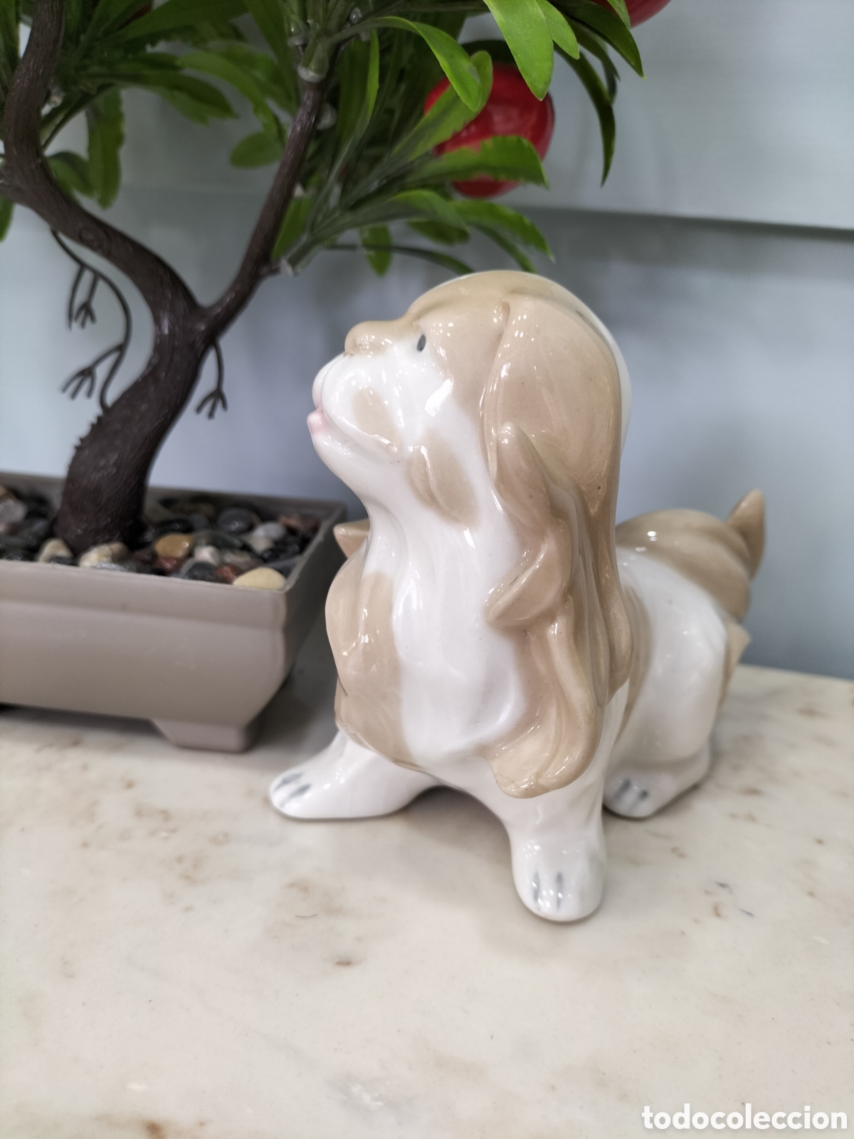 Antig&uuml;edades: Figura porcelana perro - Foto 4