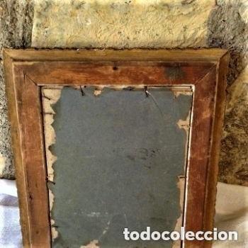 Antig&uuml;edades: Antiguo marco decorado pan de oro - Foto 6