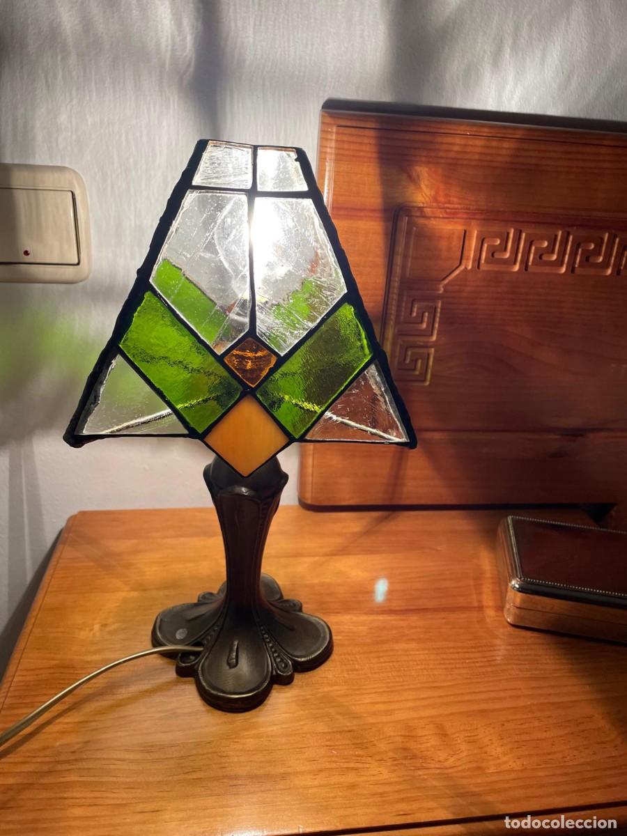 Antig&uuml;edades: LAMPARA DE CRISTAL TYFFANI - Foto 1