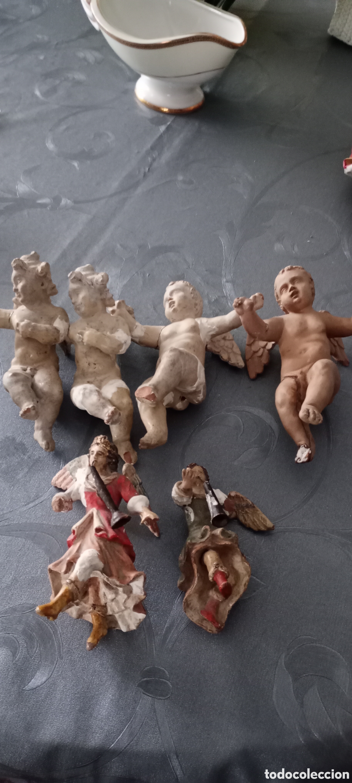 Antig&uuml;edades: &Aacute;NGELES de terracota. - Foto 8