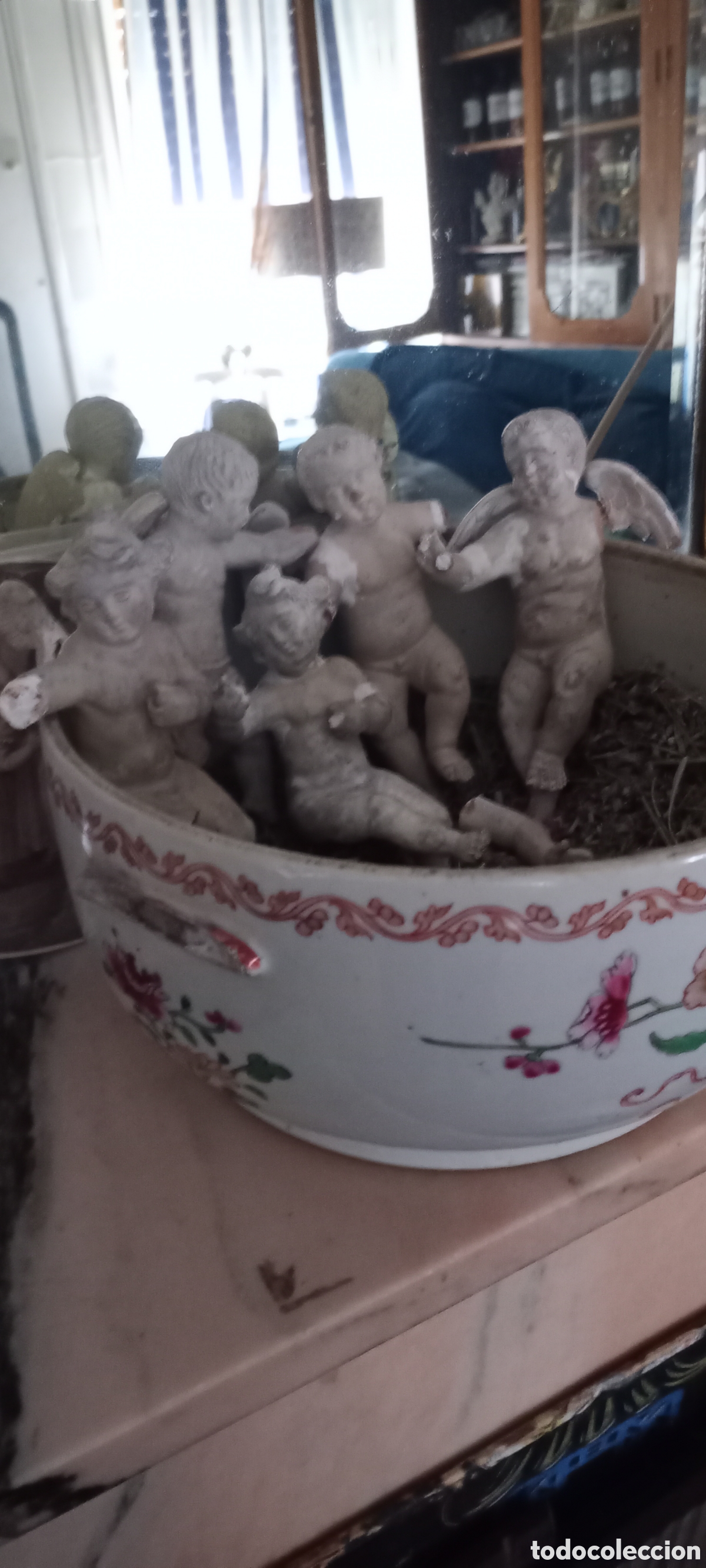 Antig&uuml;edades: &Aacute;NGELES de terracota. - Foto 11