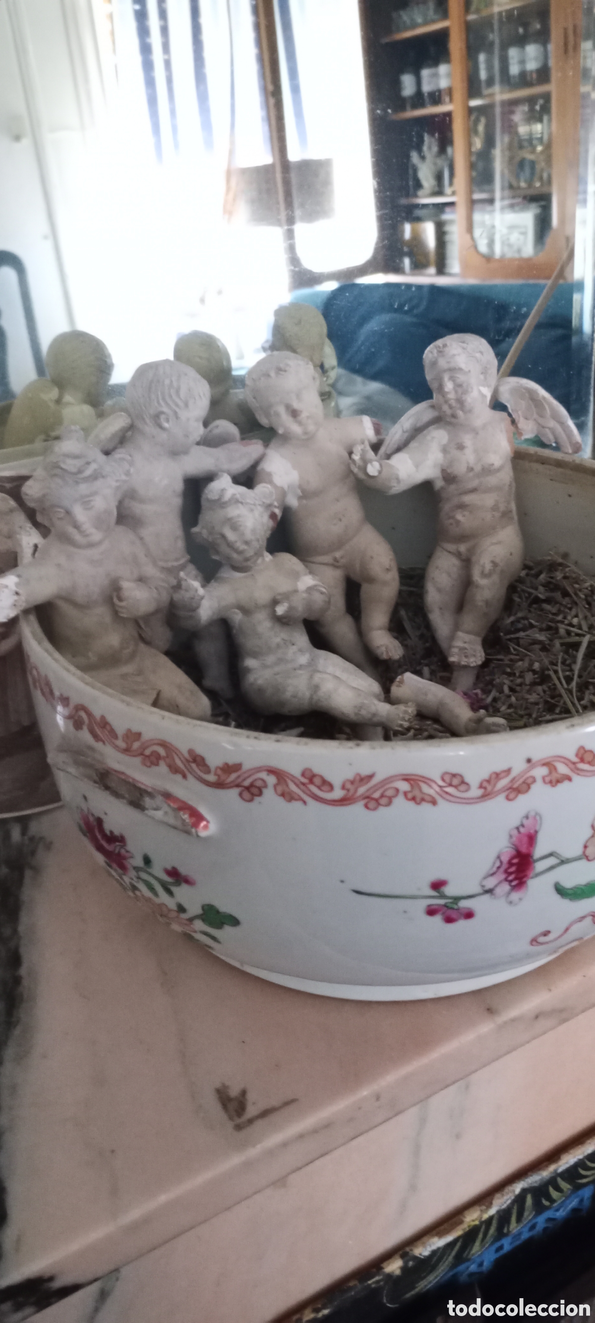 Antig&uuml;edades: &Aacute;NGELES de terracota. - Foto 12