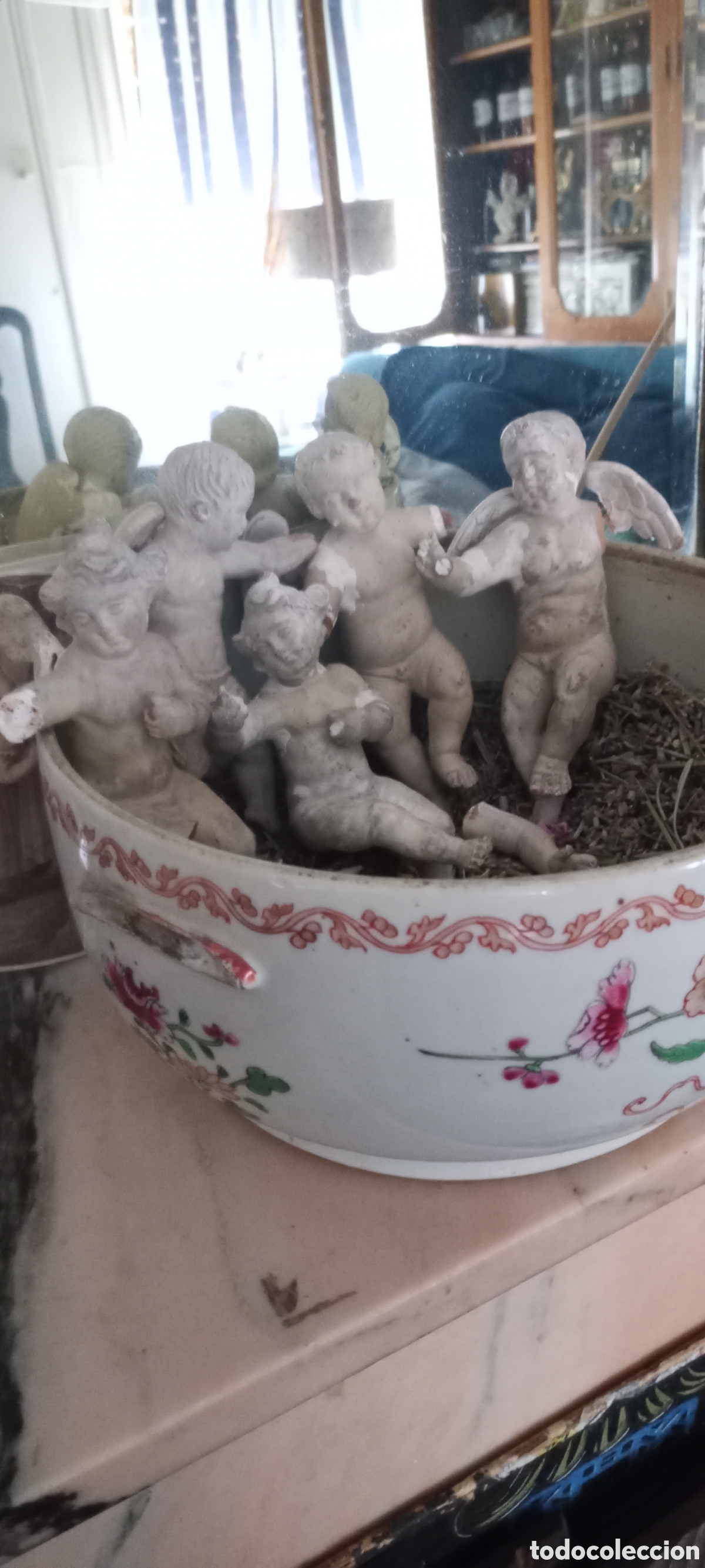 Antig&uuml;edades: &Aacute;NGELES de terracota. - Foto 13
