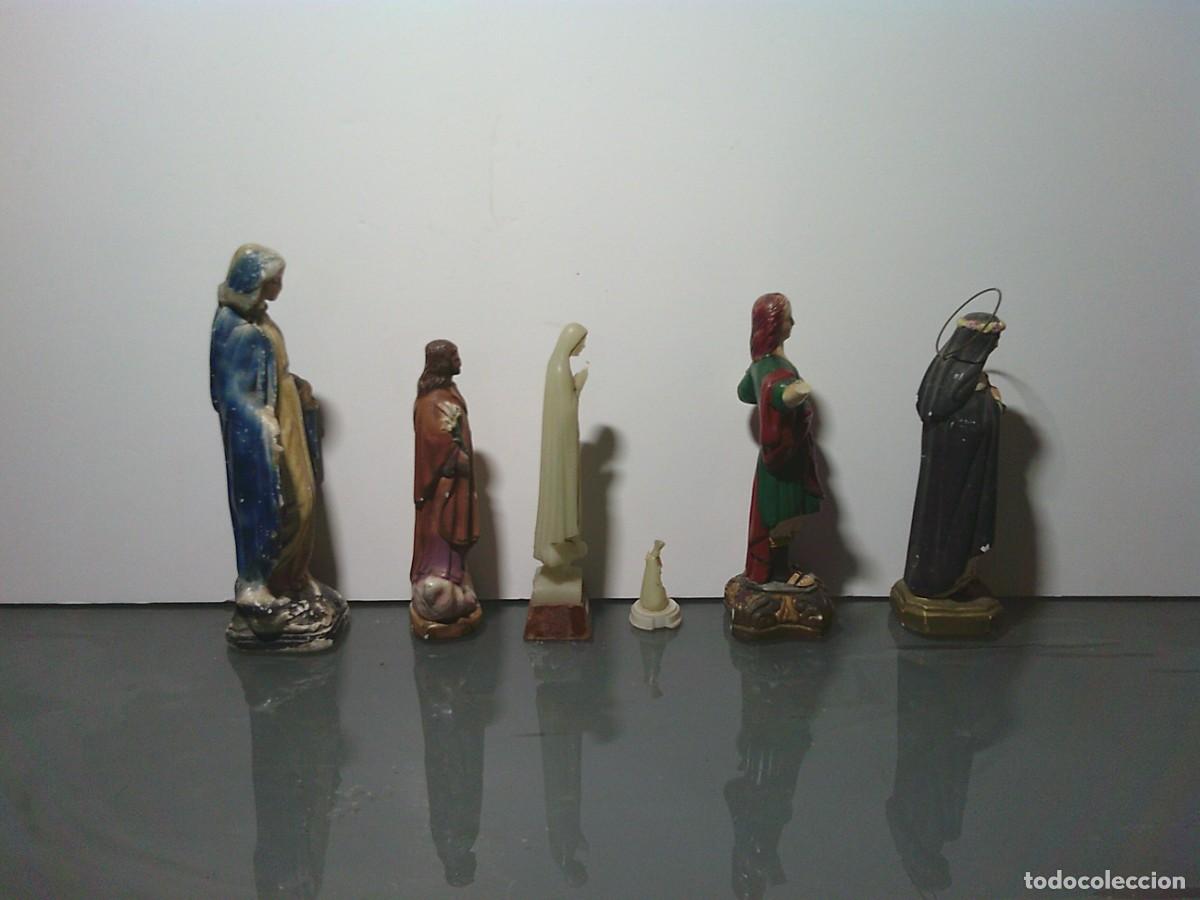 Antig&uuml;edades: LOTE DE IMAGENES RELIGIOSAS ANTIGUAS - Foto 4