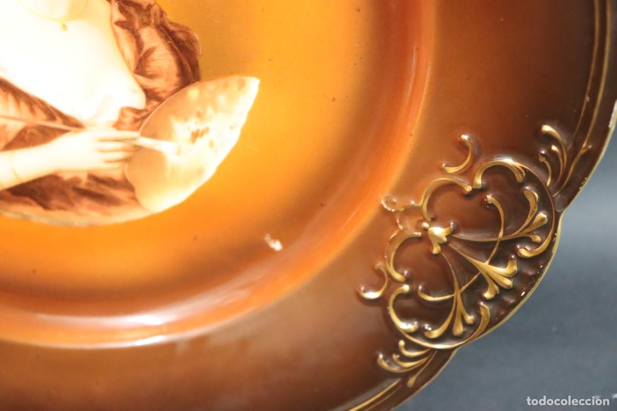 Antig&uuml;edades: Pareja de platos modernistas. - Foto 7