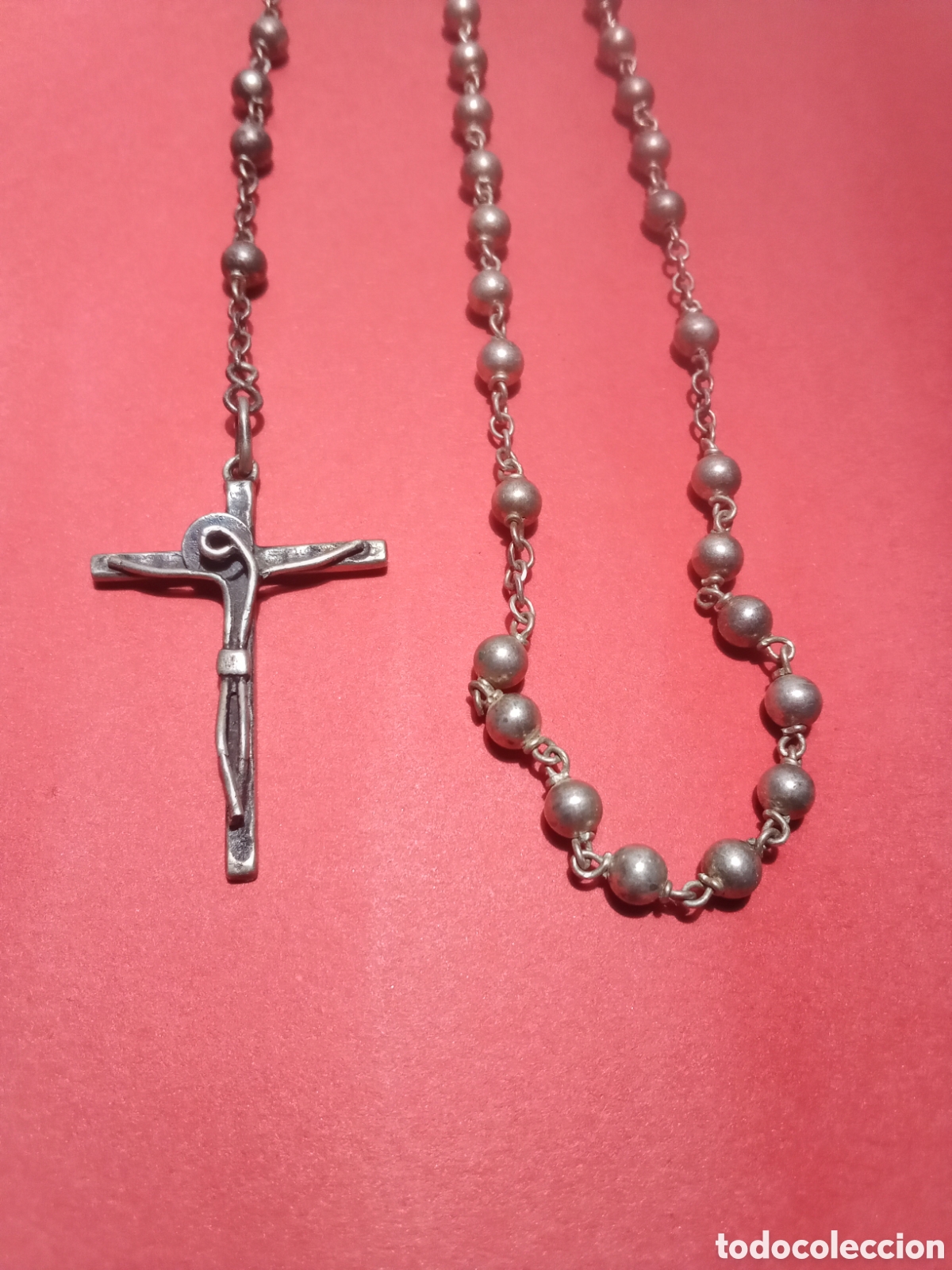Antig&uuml;edades: ROSARIO - PLATA 42 cm - Foto 2