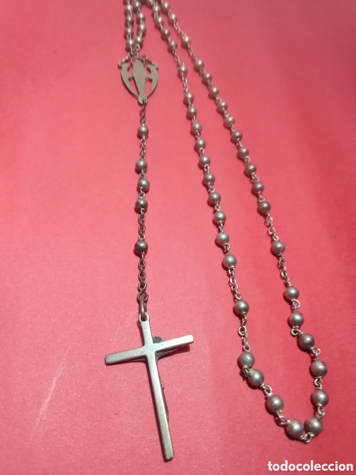 Antig&uuml;edades: ROSARIO - PLATA 42 cm - Foto 4