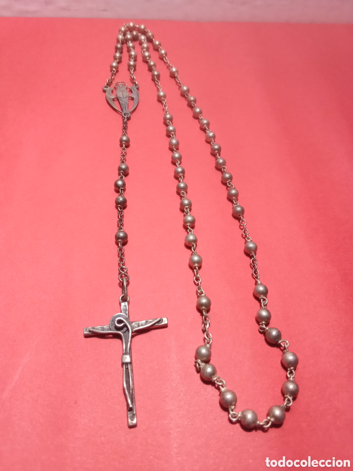 Antig&uuml;edades: ROSARIO - PLATA 42 cm - Foto 1