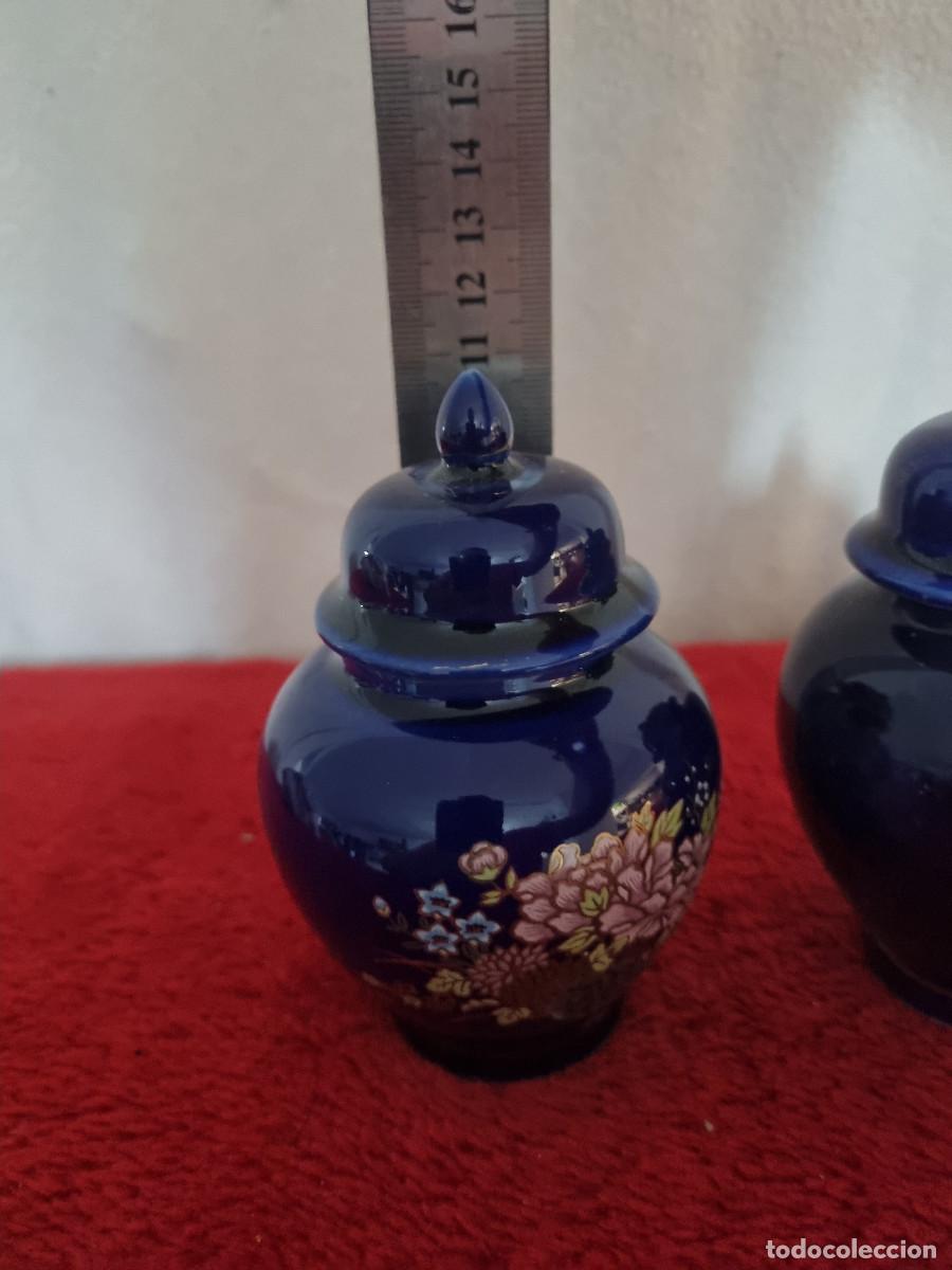 Antig&uuml;edades: PAREJA DE BOMBONERAS CER&Aacute;MICAS - Foto 5