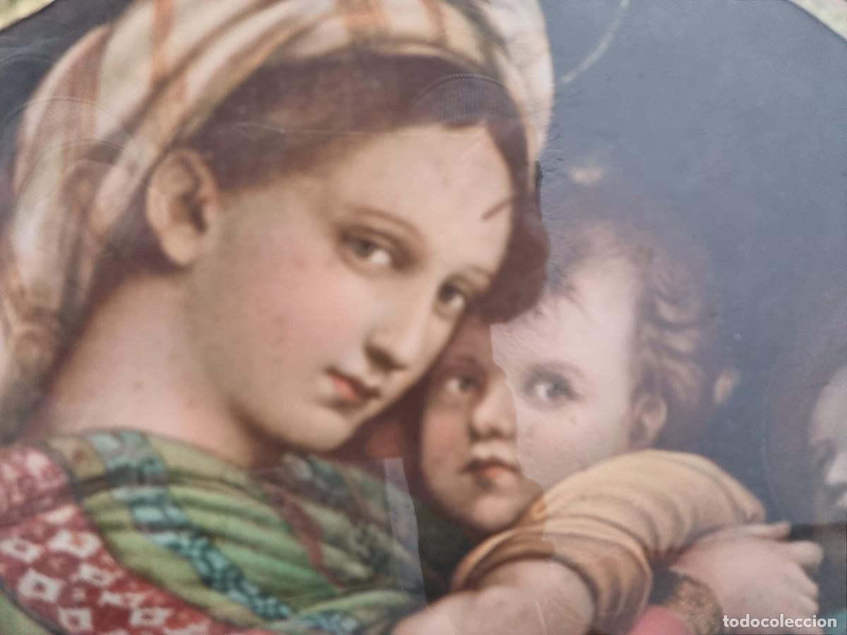 Antig&uuml;edades: Cuadro Virgen de la Silla - Foto 2