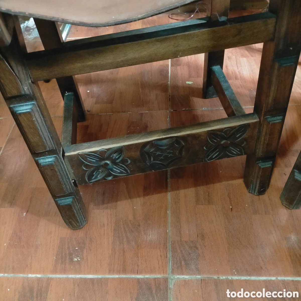 Antig&uuml;edades: Dos sillas castellanas - Foto 4