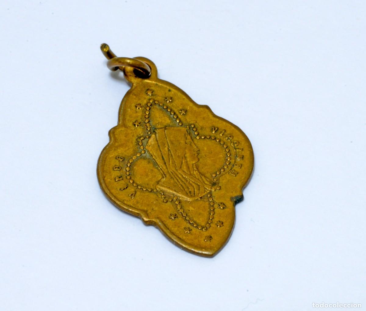 Antig&uuml;edades: MEDALLA FRANCESA JESUS E INMACULADA CONCEPCI&Oacute;N (EN FRANC&Eacute;S) - Foto 2
