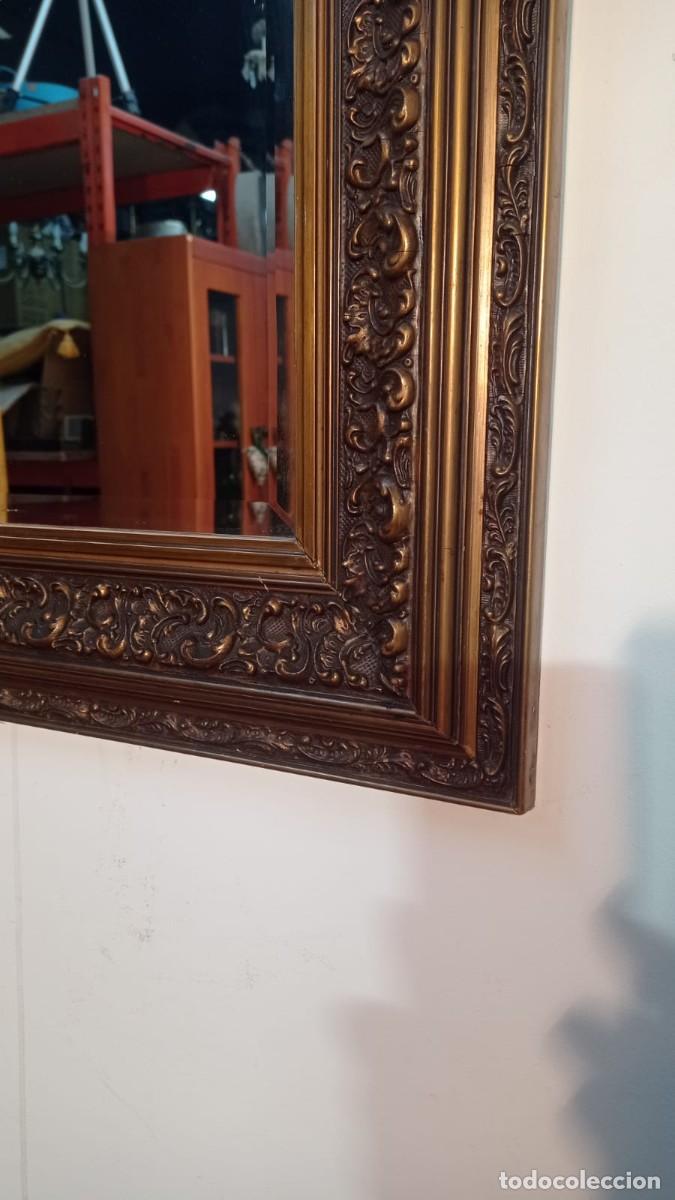 Antig&uuml;edades: Espejo biselado con precioso marco - Foto 6