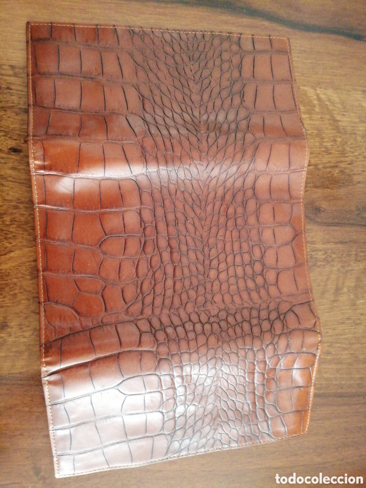 Antig&uuml;edades: Cartera BRETON piel estampada - Foto 3