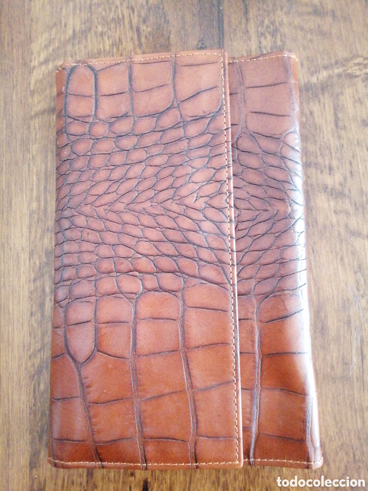 Antig&uuml;edades: Cartera BRETON piel estampada - Foto 1