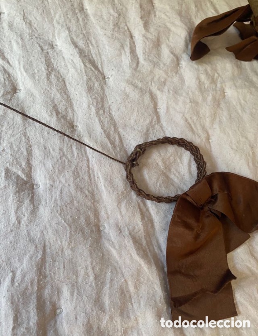 Antig&uuml;edades: Sombrilla parasol de seda antigua - Foto 5