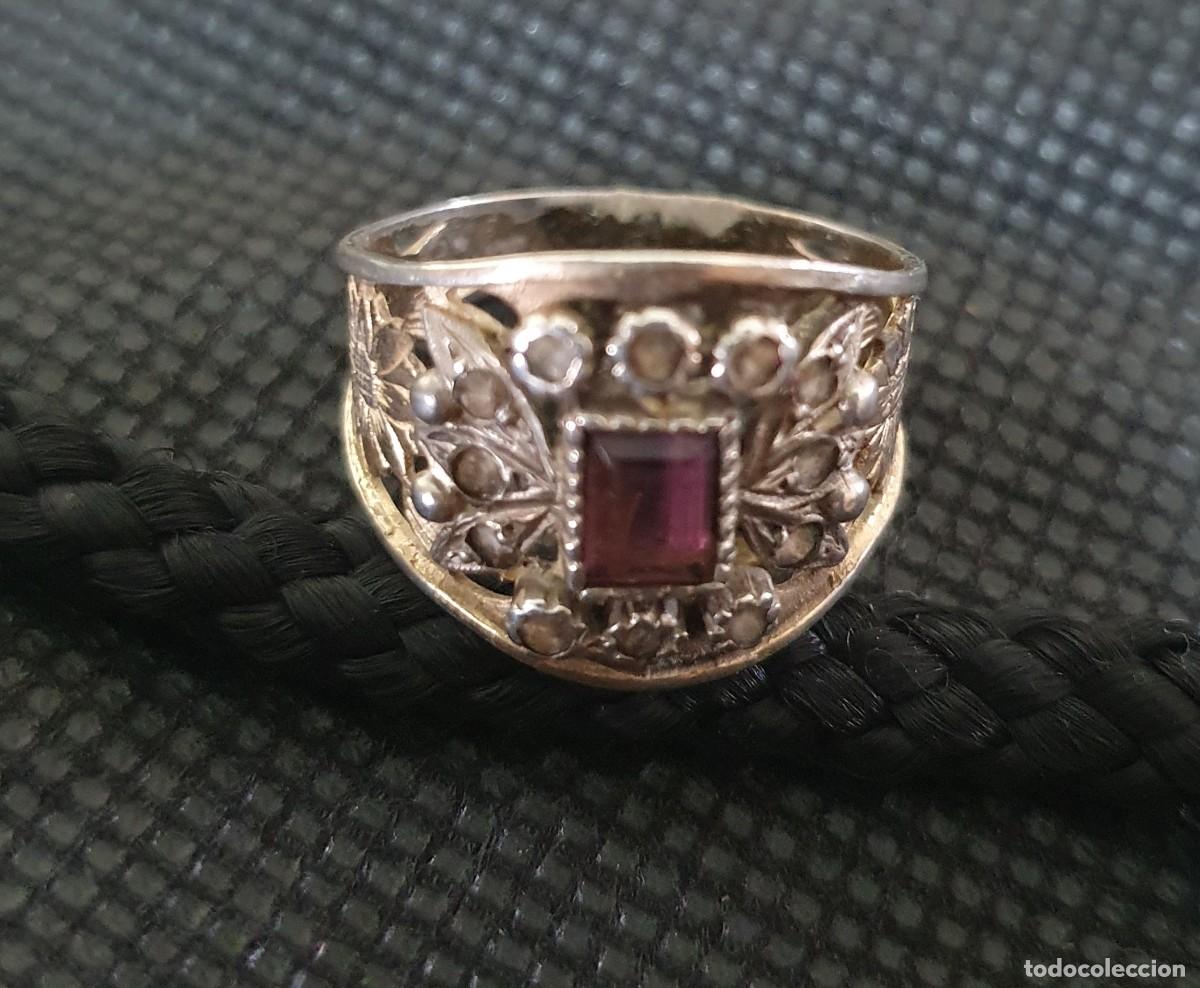 Antig&uuml;edades: Anillo antiguo de plata - Foto 1