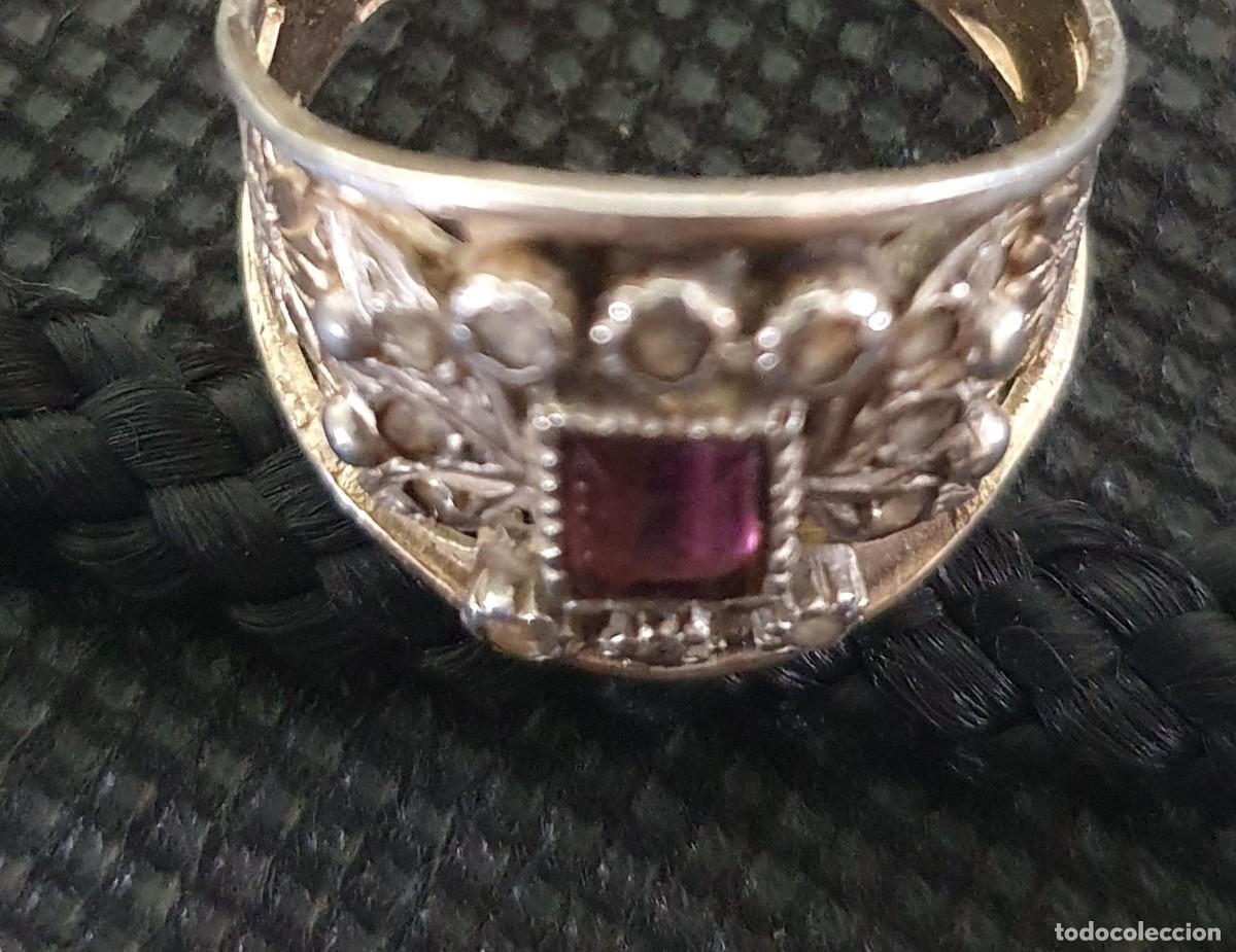Antig&uuml;edades: Anillo antiguo de plata - Foto 2