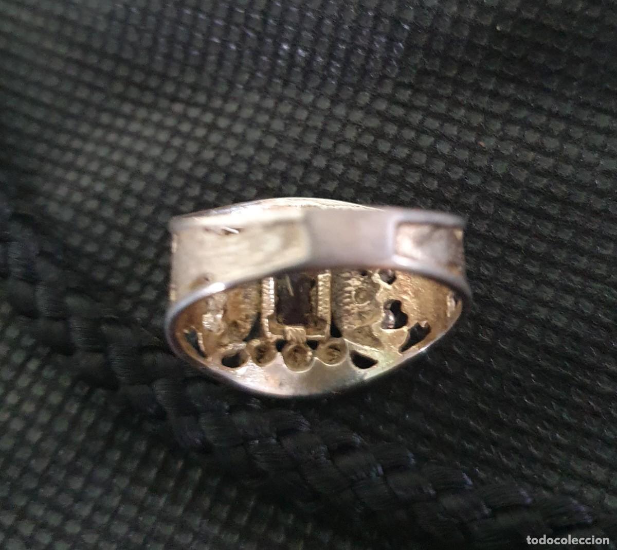 Antig&uuml;edades: Anillo antiguo de plata - Foto 3