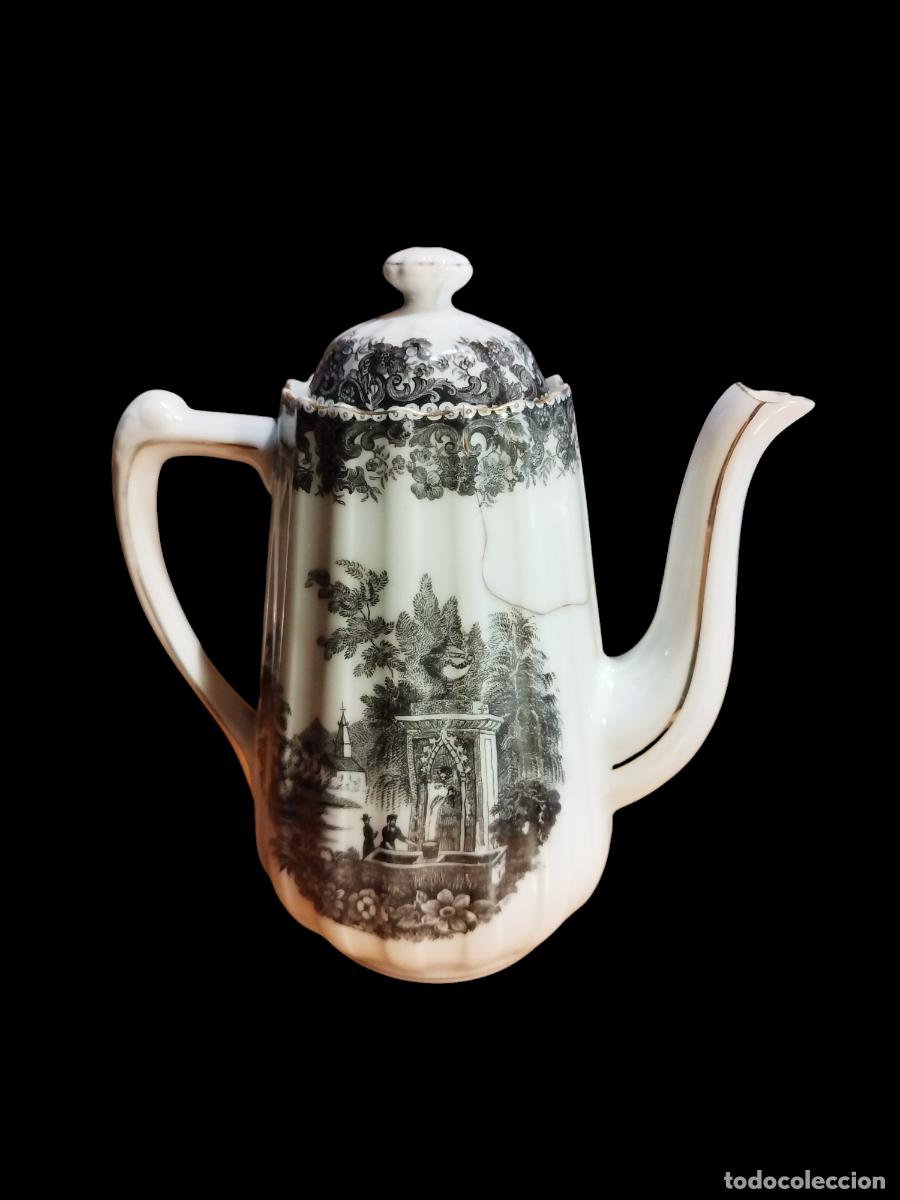Antig&uuml;edades: Cafetera Rosslau Alt England - Foto 2