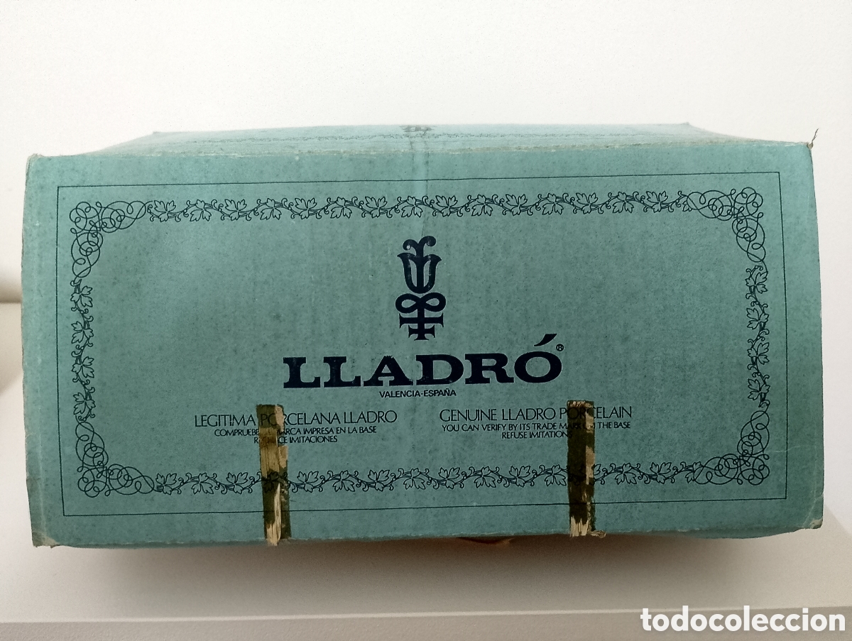 Antig&uuml;edades: Porcelana Lladr&oacute; - Mu&ntilde;eca de trapo sentada. - Foto 7