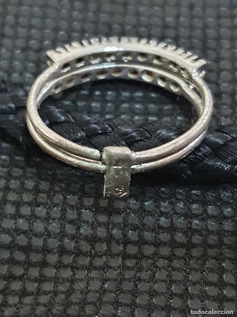 Antig&uuml;edades: Anillo vintage de plata - Foto 2
