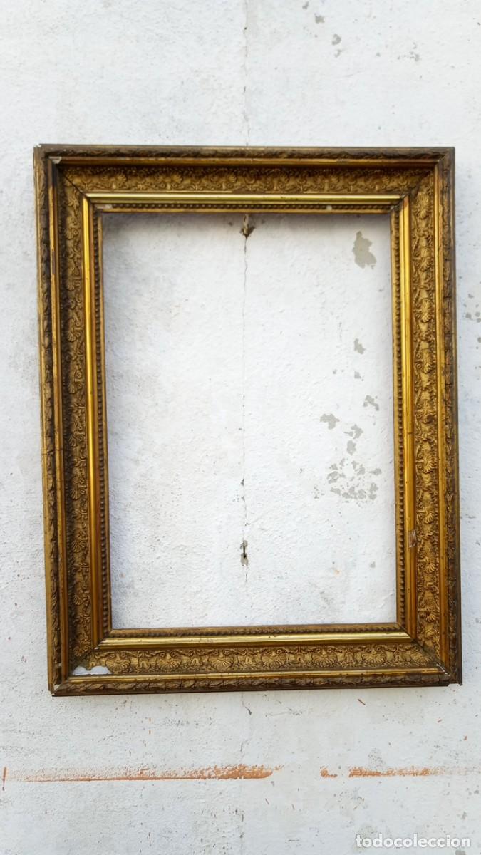 Antig&uuml;edades: Marco antiguo.estilo Imperio, final del XlX - Foto 1