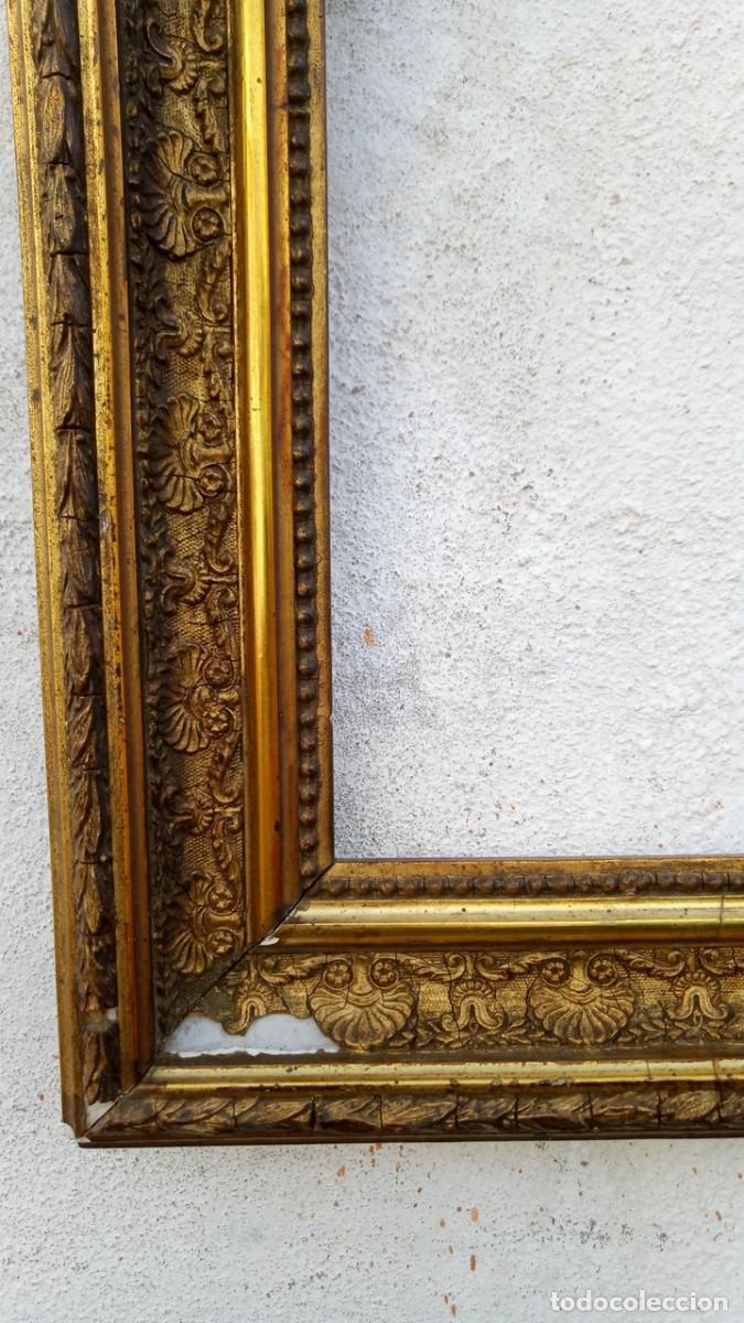 Antig&uuml;edades: Marco antiguo.estilo Imperio, final del XlX - Foto 2
