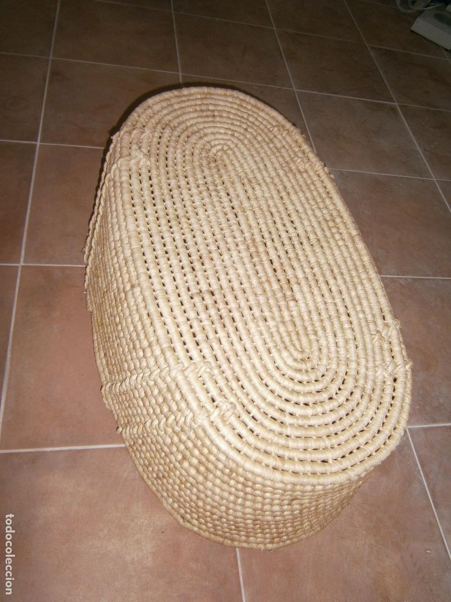 Antig&uuml;edades: ANTIGUA CESTA DE MIMBRE CAPAZO DE BEBE - Foto 4