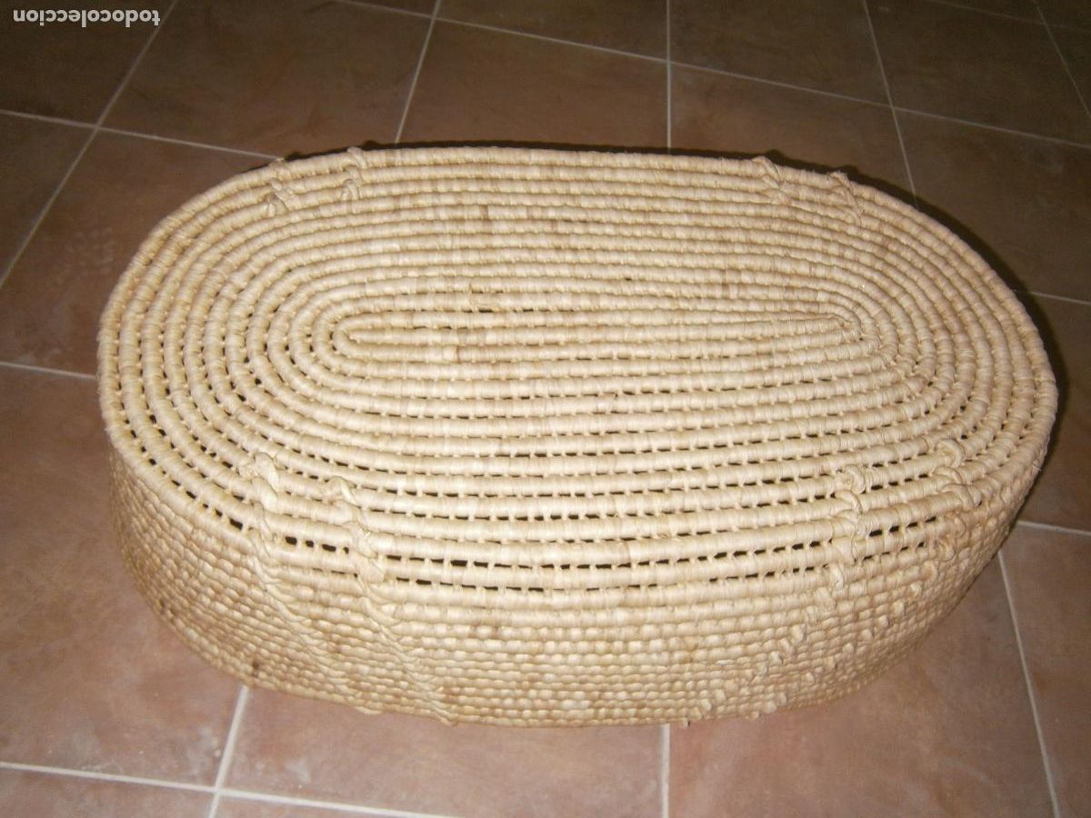 Antig&uuml;edades: ANTIGUA CESTA DE MIMBRE CAPAZO DE BEBE - Foto 5