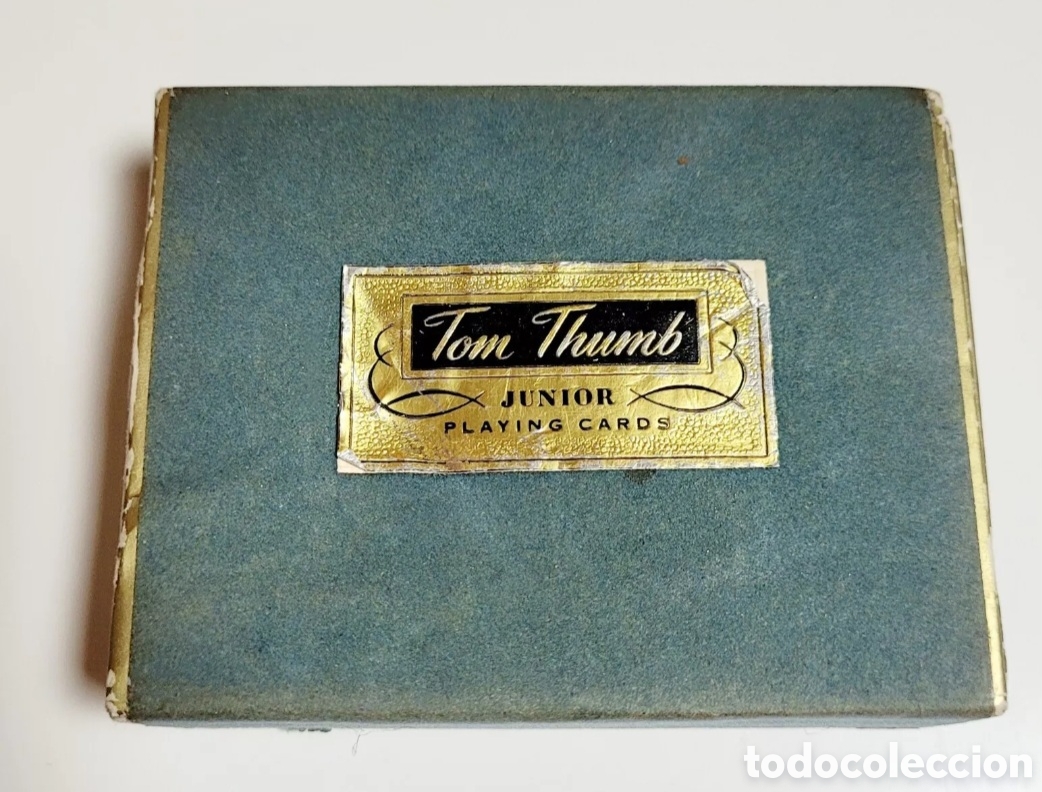 Antig&uuml;edades: Viejo naipe, Tom Thumb, Junior. - Foto 1