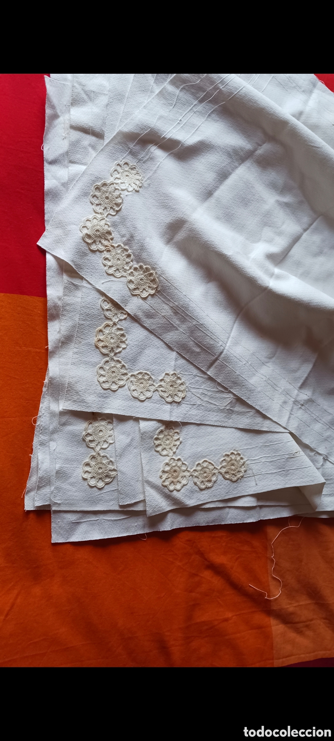 Antig&uuml;edades: Servilletas para bordar - Foto 1
