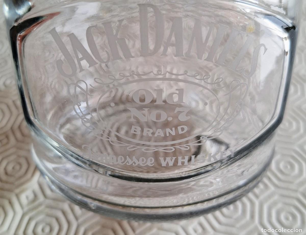 Antig&uuml;edades: Licorera de cristal de Jack Daniels - Foto 3