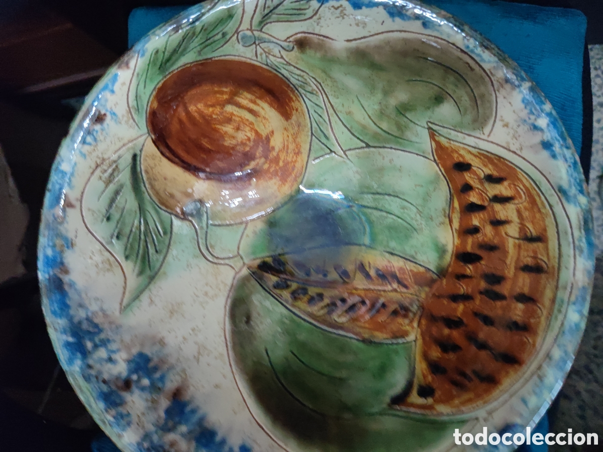 Antig&uuml;edades: Cuenco de cer&aacute;mica esmaltada diaz costa - Foto 4