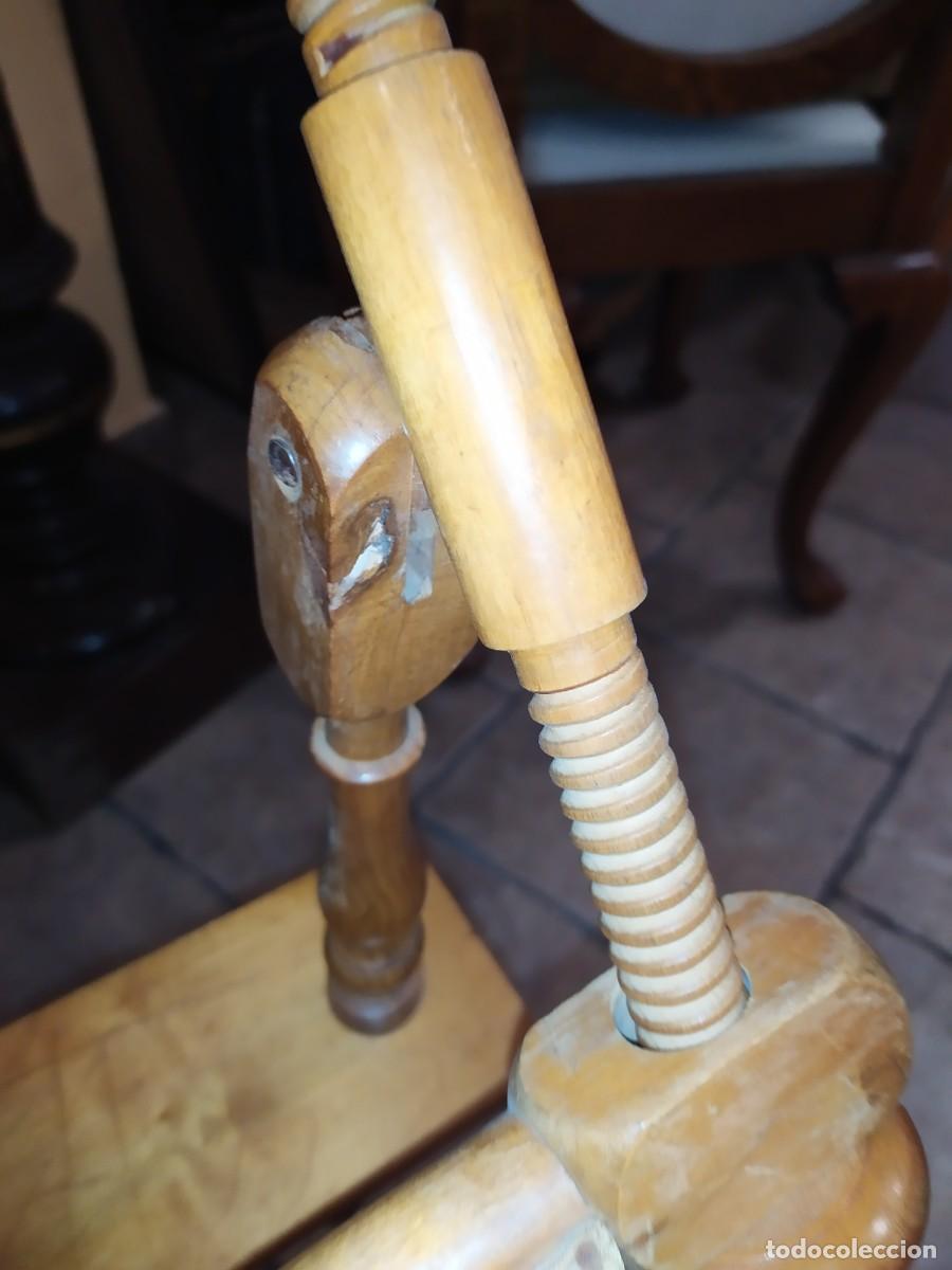Antig&uuml;edades: BASTIDOR DE PETIT POINT DESMONTABLE - Foto 7