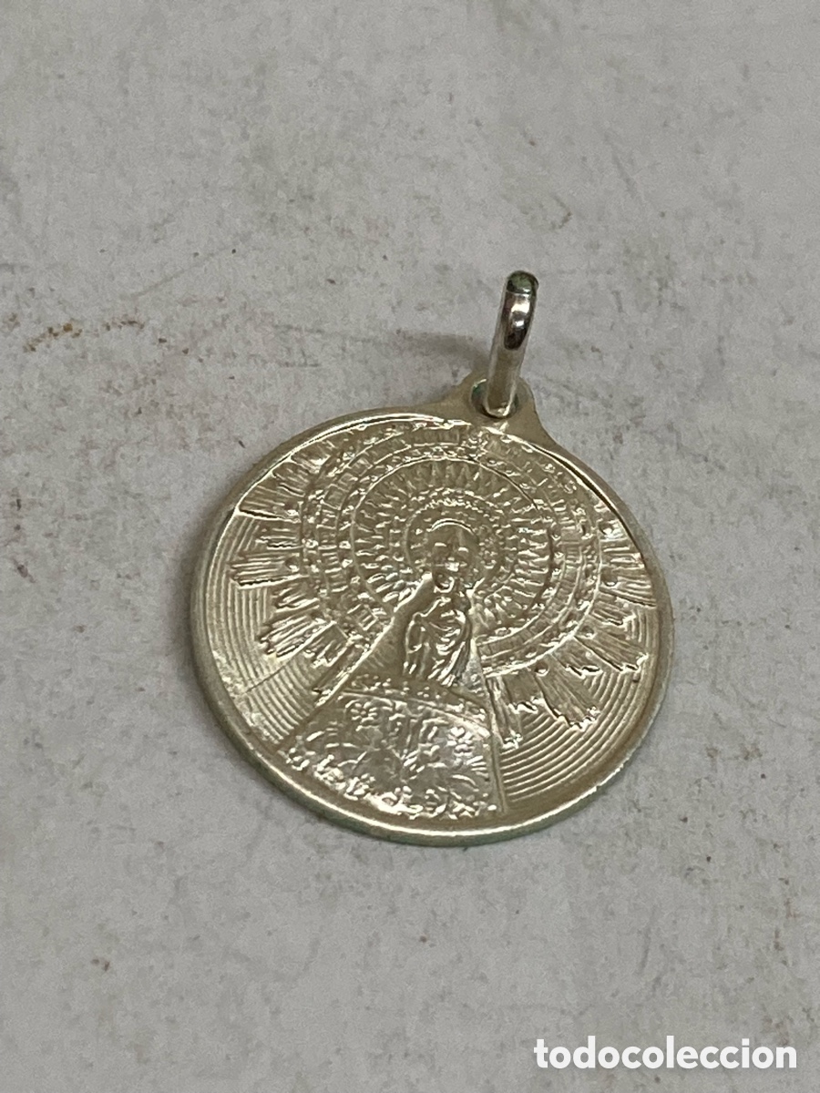 Antig&uuml;edades: Medalla de plata religiosa C343 - Foto 1