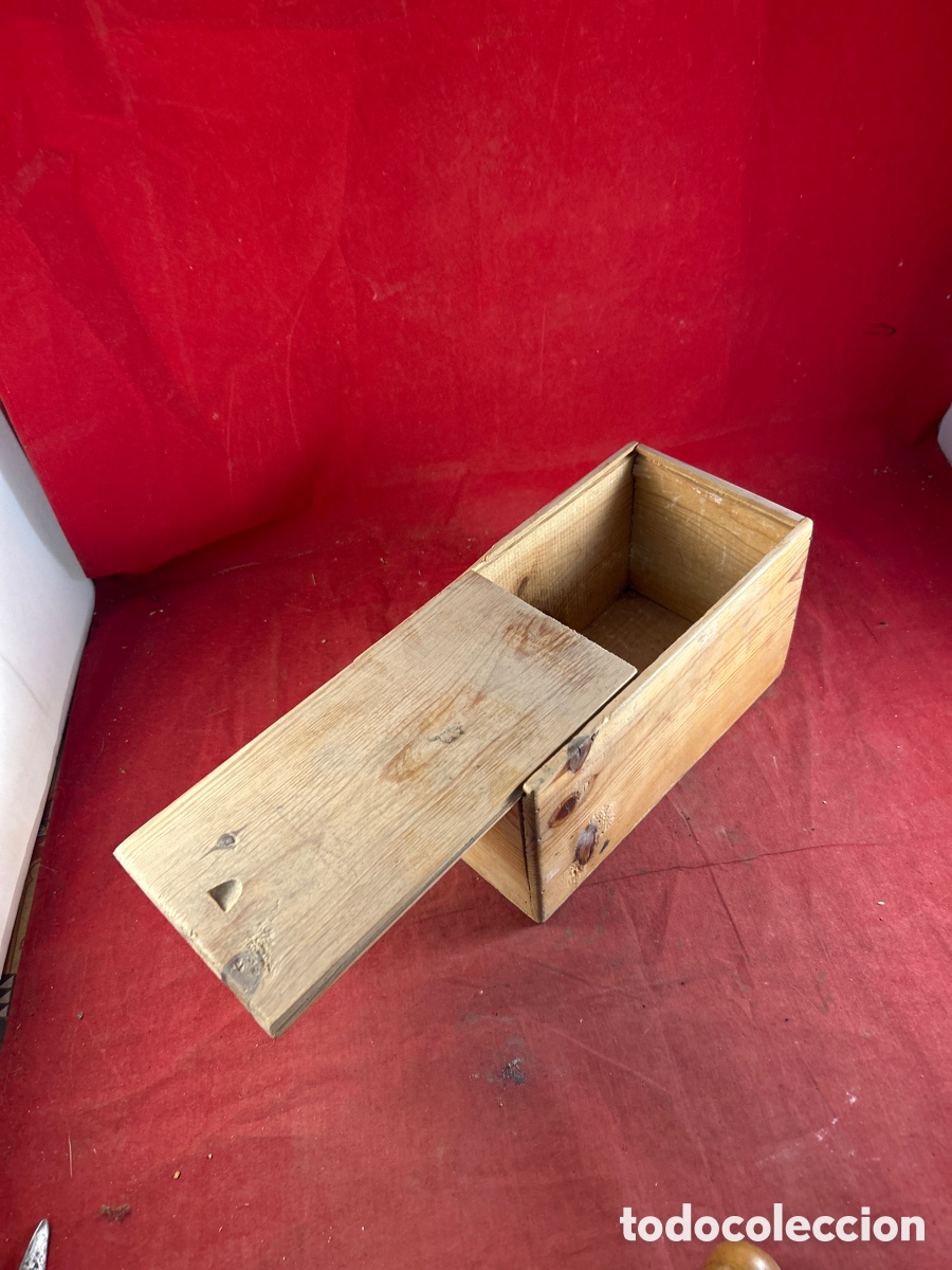Antig&uuml;edades: CAJA DE MADERA ANTIGUA - Foto 2