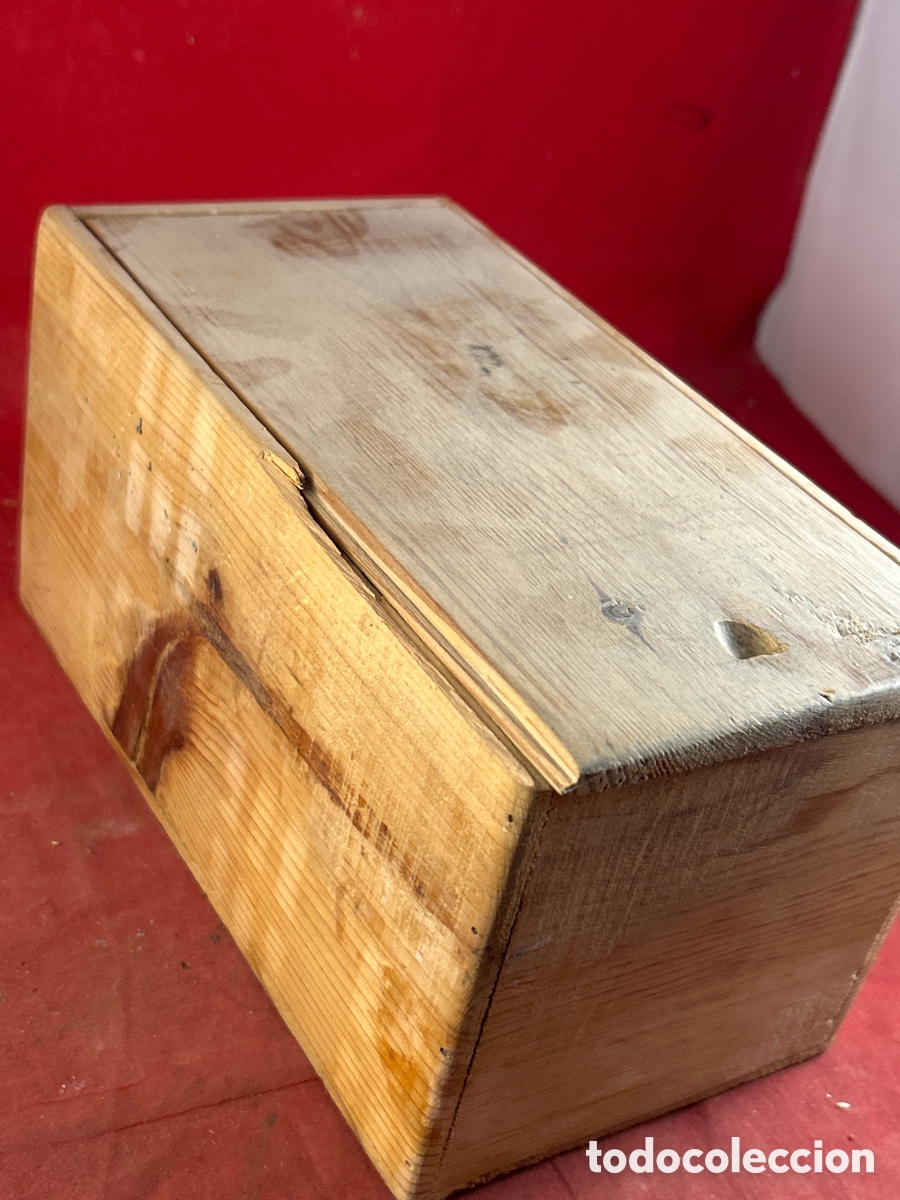 Antig&uuml;edades: CAJA DE MADERA ANTIGUA - Foto 3