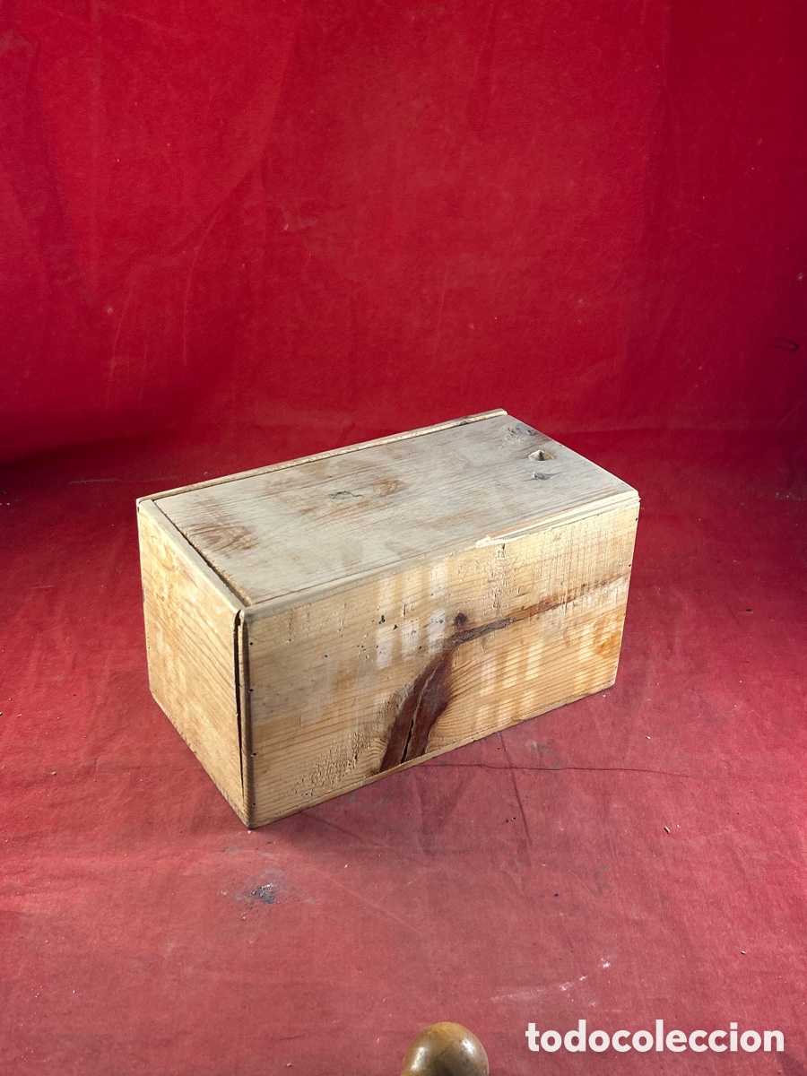 Antig&uuml;edades: CAJA DE MADERA ANTIGUA - Foto 1
