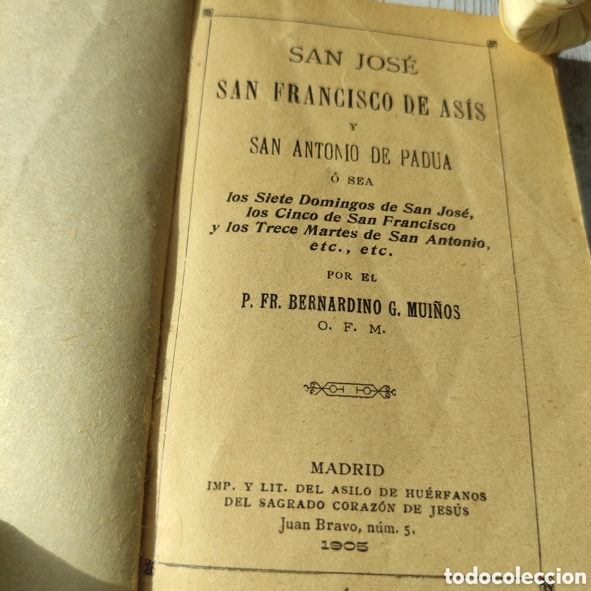 Antig&uuml;edades: Librito Religioso a&ntilde;o 1905 - Foto 2